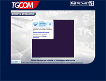 Tablet Screenshot of live.tgcom.it